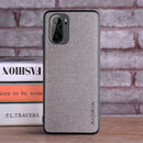 Case for Xiaomi Poco F3 Pro 5G NFC coque Luxury textile Leather skin soft hard phone cover for xiaomi poco f3 case funda capa