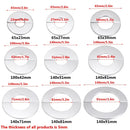 1Pcs Stainless Steel Water Pipe Wall Covers Self-Adhesive Shower Faucet Decorative Cover Chrome Finish Bathroom Accessories