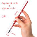 Professional Watercolor Paint Brush Handmade Squirrel Nylon Hair Pointed Painting Brush Set for Watercolor Painting Art Supplies