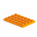 5pcs/lot DIY Blocks Building Bricks Thin 4X6 Educational Assemblage Construction Toys for Children Size Compatible With Brand