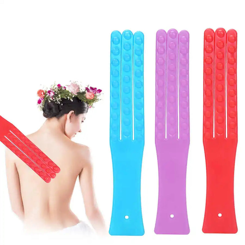 3 Finger Scatter Pat Massage Pat Massage Stick Meridians Massage Pat Health Care Knock Body Hammer Tapping Back Massage Stick