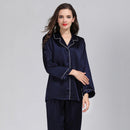 New 100%  Silk 100 % Silk Pajamas For Women pyjamas women nightwear pijama Luxury Brand sleepwear pajama set  Thick 16.5 Momme