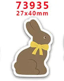 DIY Craft Supplies Sewing Accessories Cartoon Easter Bunny Printed Planar Resins Mold 10 Pieces. PR-73721