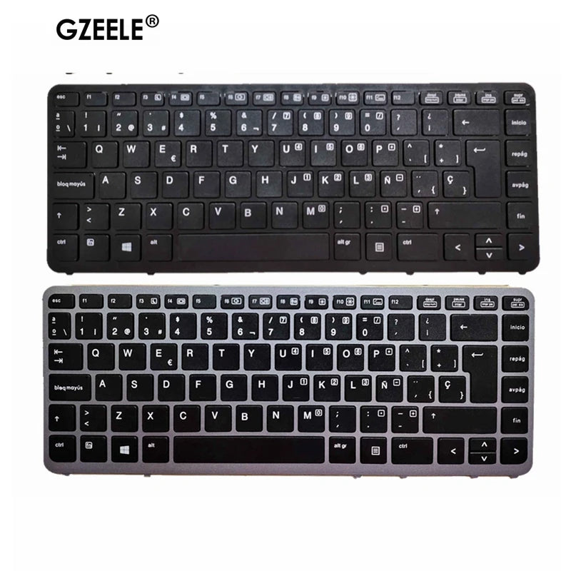 Spanish Replacement Keyboard For HP Elitebook 840 G1 G2 850 G2 SP