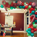1Set Merry Christmas Balloon Arch Garland Kit Santa Claus New Year 2022 Balloons for Christmas Xmas Party Decorations Globos