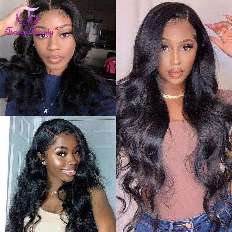 Indian Body Wave Lace Closure Human Hair 4x4 Lace Closure Middle/Free/Three 5x5 Lace Closure Trendy Beauty Closure Only