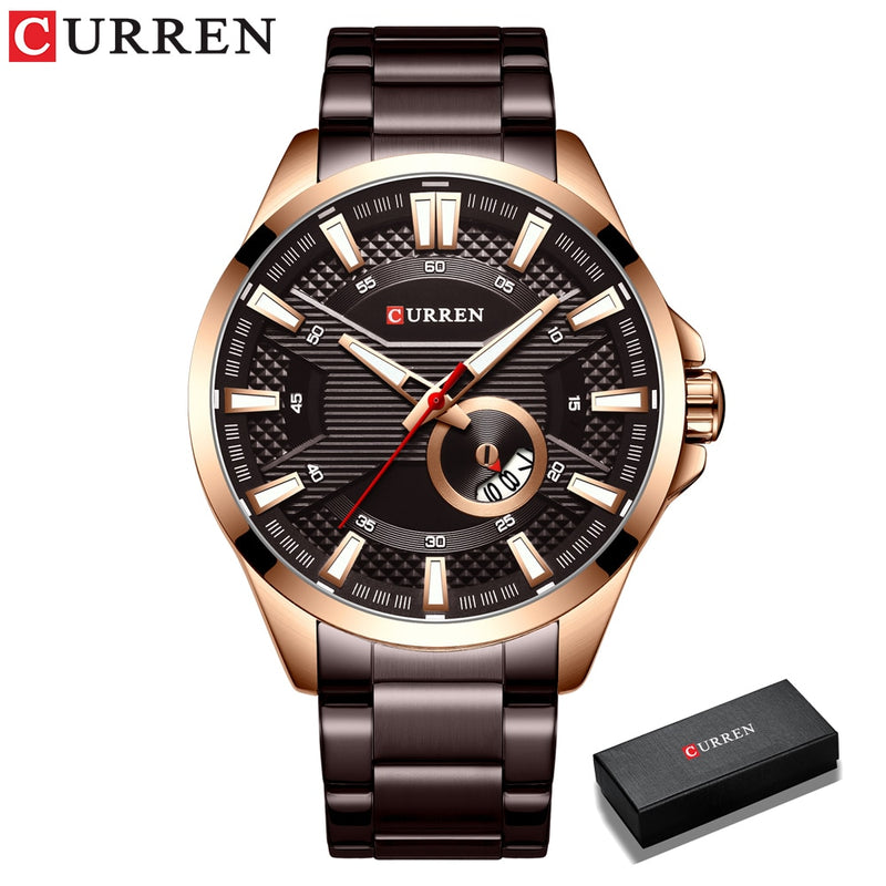 CURREN Business Quartz Watch for Men Luxury Watch Men&