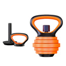 Fitness Adjustable Metal Kettlebell Handle for Weight Plates Arm Strength Workout Kettle Bell Grip Dumbbell