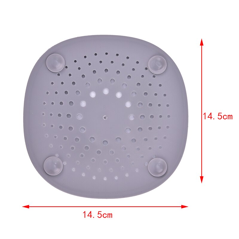 Silicone Drain Hair Catcher Kitchen Sink Strainer Bathroom Shower Sink Stopper Drain Cover Hair Trap Filter for Kitchen Bath