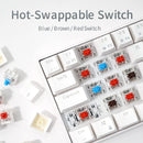 RK61 Wireless Mechanical Keyboard, Bluetooth5.0/2.4Ghz/Wired Tri-Mode Gaming Keyboard, 60% RGB Hot Swappable Gamer Keyboard