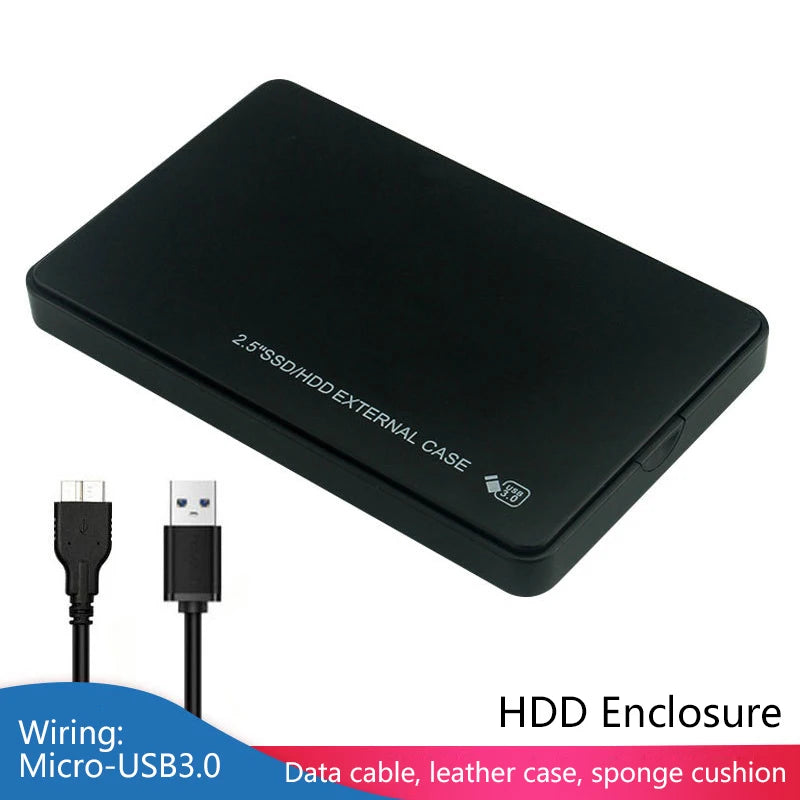 UTHAI U25 USB 3.0 HDD Enclosure Mobile Shell 2.5 Inch SATA SSD External Card Box Supports 6TB HDD Hard Disk Box Tool-Free