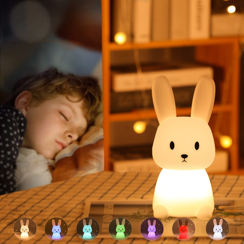 LED Night Light Luz Nocturna Infantil Nachtlampje Voor Kinderen Bedroom Lamp Touch Sensor Room Decor Cute Gift for Kids Children