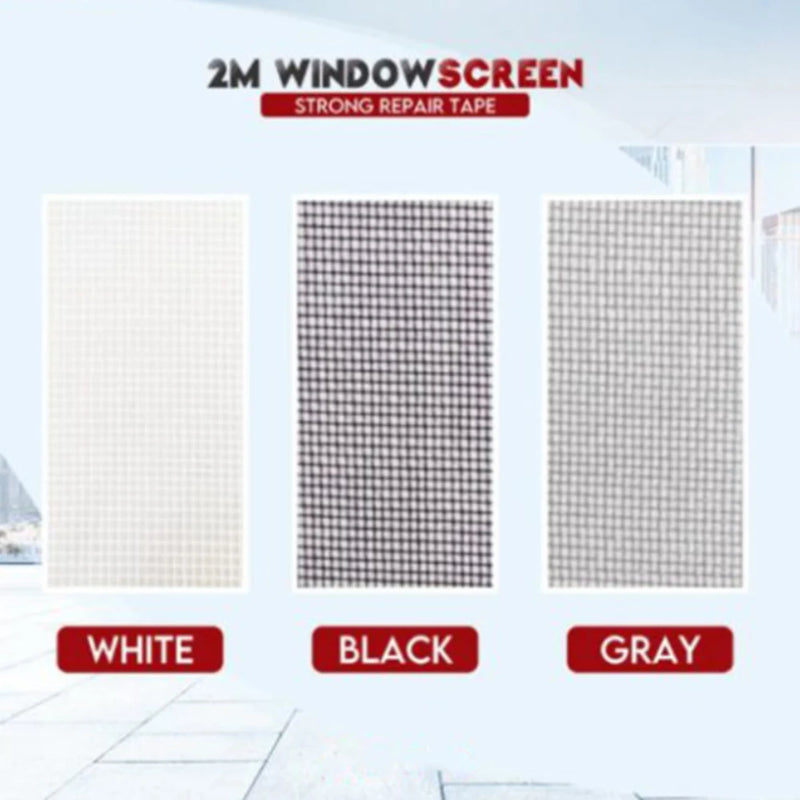 Window Net Anti-mosquito Mesh Sticky Wires Patch Repair Tape new Screen Window Door Mosquito Netting Patch Repair Broken Hole