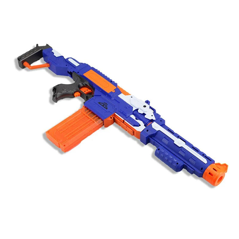 Continuous Firing Electric Soft Bullet Gun with Target Children's Toy Gun Submachine Parent-child Rifle Gun