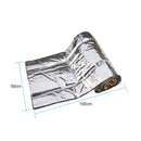 Sound Deadening Mat Car Firewall Sound Deadener Heat Shield Insulation Auto Noise Insulator Deadening Pad 7mm 500x1000mm