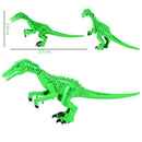 Brutal Raptor Building Jurassic Blocks World 2 MINI Dinosaur Figures Bricks Dino Toys For Children Dinosaurios Christmas