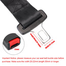 Car Seat Safety Belt Clip Extension Set Auto Fasteners Plug Buckle Extender for 20-22MM Tongue Automotive Accessories Universal