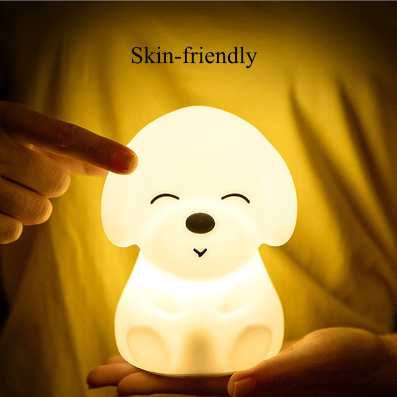 LED Night Light Luz Nocturna Infantil Nachtlampje Voor Kinderen Bedroom Lamp Touch Sensor Room Decor Cute Gift for Kids Children