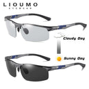 LIOUMO Photochromic Sun Glasses Polarized Men Aluminum Magnesium Frame Sport Driving Sunglasses Change Color gafas de sol hombre