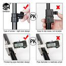 SH T-shaped Stand Tripod Background Backdrop Photography Adjustable Support System Photo Studio  for Non-Woven Muslin Backdrops