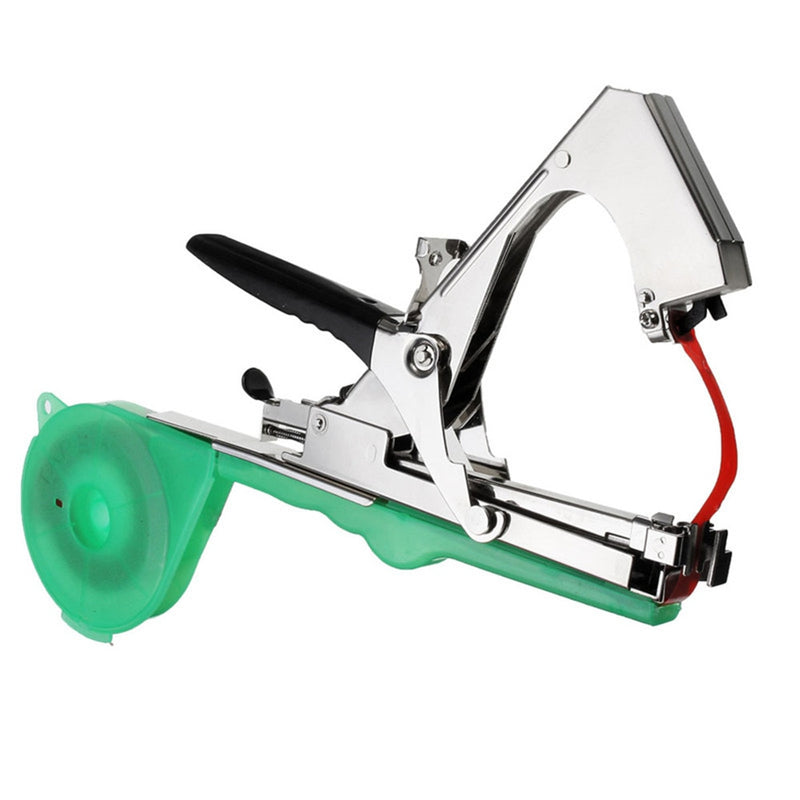 ALLSOME Tying Machine Plant Garden Plant Tapetool Tapener +10 Rolls Tape Set for Vegetable Grape Tomato Cucumber Pepper Flower