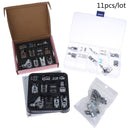 11 Pcs Domestic Sewing Machine Foot Feet Snap On For Brother Singer Set Sewing Tools Accessory Household Embroidery Machine Foot