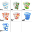 100Pcs Christmas Transparent Plastic Bags for Candy Lollipop Cookie Packaging Cellophane Bag Christmas Wedding Birthday Gift Bag