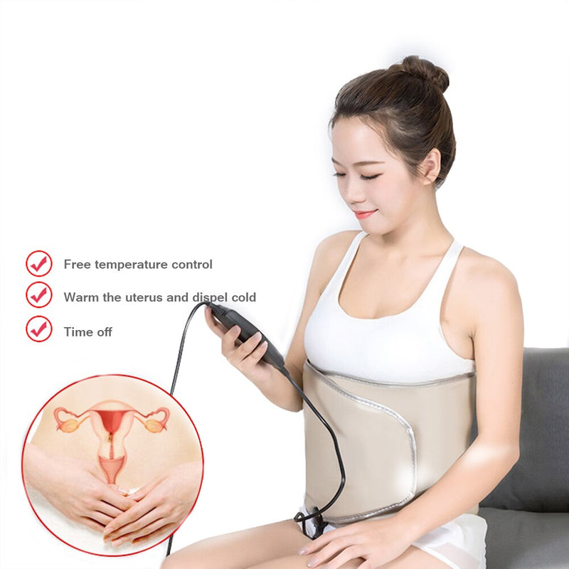 Electric Body Vibrating Slimming Belt Heat Function Massage Full Body Massager Weight Loss Rejection Fat Burning Machine