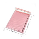 50 PCS/Lot Rose Gold Plastic Bubble Envelopes Bags,  Padded Shipping Envelope, Waterproof Bubble Bags