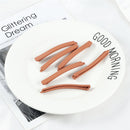 5Pcs/Set Candy Colors Hair Clips For Girls Women Simple Basic Sweet Hairpins Painted Colorful Matte Hair Accessories Barrette