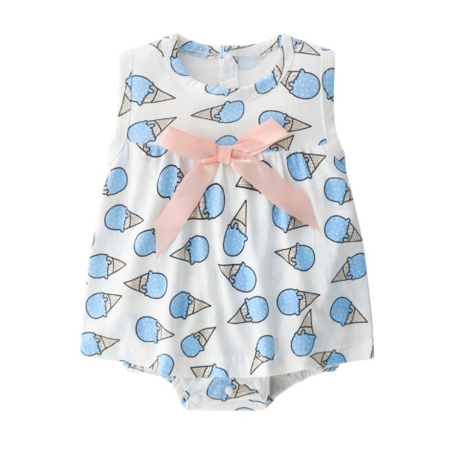 2023 Baby Rompers Summer Baby Girls Clothing Sets Cute Newborn Baby Clothes Toddler Baby Girl Clothes Roupa Infant Jumpsuits