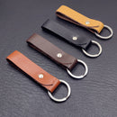 Personalized Leather Keychain, Personalized Coordinates, Messages, Names. Permanent Engraved. Anniversary Gift fo