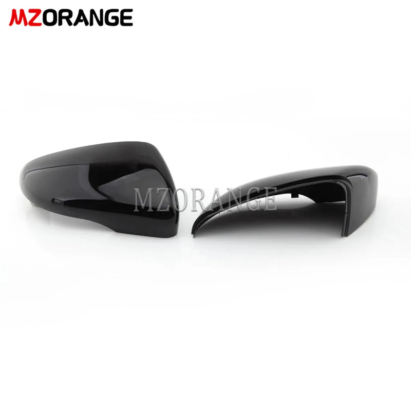 Side Mirror Cover Cap For VW Golf 6 MK6 GTI 2009-2014 Bright Black Rear View Rearview Mirror Housing Cover Car Accessories