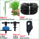 Greenhouse Drip Irrigation 4-way 3/5mm  Drip Arrow 2-way Transmitter Irrigation Watering System for Pot Garden Lawn 10set/20set