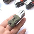 Mini Full blade Webdom System EDC Hang Attach Buckle Molle Hike Backpack Novelty Bushcraft Camp Survive Outdoor Tools