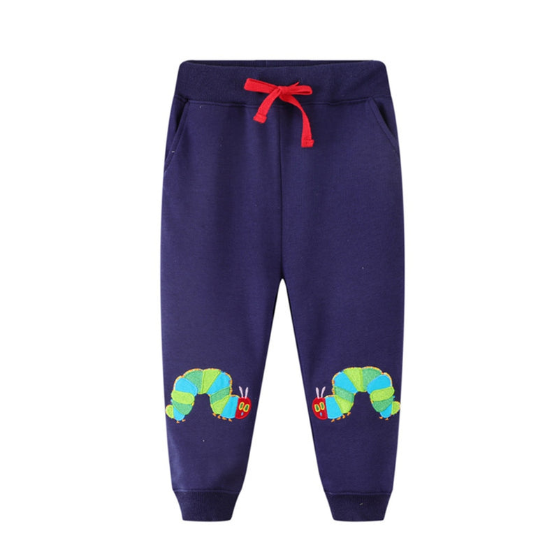 Jumping Meters Animals Boys Trousers Pants Baby  Clothes Dinosaurs Sweatpants For 2-7t Tears Boys Full Pants Kids Trousers