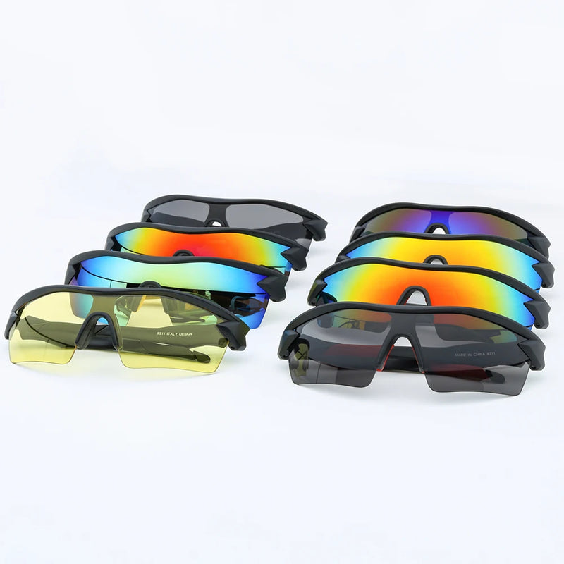 HOT UV400 Cycling Glasses Men Women Outdoor Sport Anti-dust Bicycle Glass Motorcycle Sunglasses Mountain Bike Oculos Ciclismo