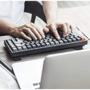Keychron K2 C V2 Wireless Bluetooth USB Mechanical Keyboard Aluminum Frame, Compact 84 Keys RGB Backlight N-Key Rollover
