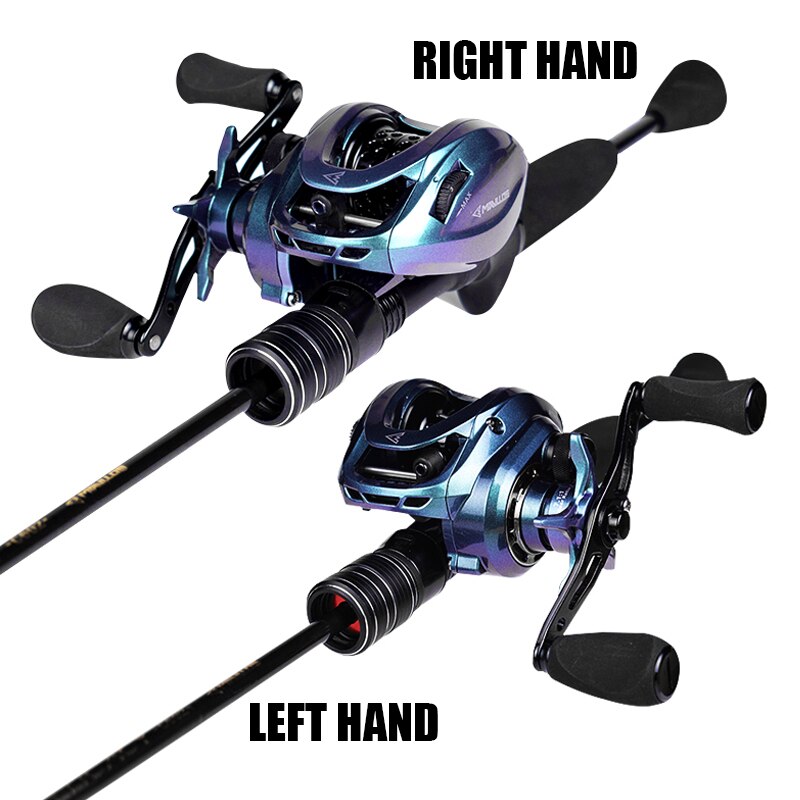 MAVLLOS ATHLON BFS Baitcasting Fishing Reel Left Right Hand NMB Bearing Bait Finesse Ultralight Casting Reels For Fishing Tackle