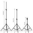 Heavy Duty Metal Aluminum Alloy Light Stand Tripod for Photo Studio Softbox Video Flash Reflector Lighting Background Stand