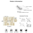 Classic Peel And Stick Wood Plank Wallpaper Sticker Vinyl Self Adhesive Wall Paper Design For Walls Bathroom Bedroom Home Decor