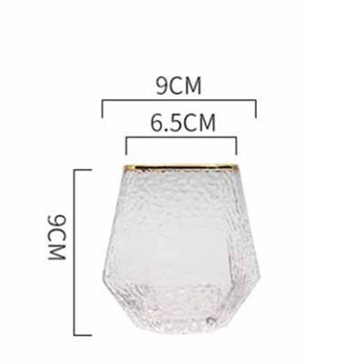 Water Kettle Glass Cups Nordic Geometric Glass Cold Water Jug Set Cup Drinking Ware Simple Household Juice Pot Water Pitcher