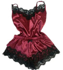 2024 New Women Bow Sleepwear Sleeveless Strap Nightwear Lace Trim Satin Cami Top Pajama Sets femme sexy lingerie pyjamas women