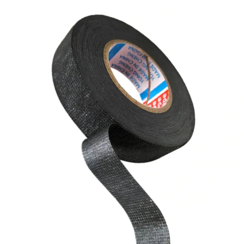 15/25 Meter Heat-resistant Flame Retardant Tape Coroplast Adhesive Cloth Tape For Car Cable Harness Wiring Loom Protection