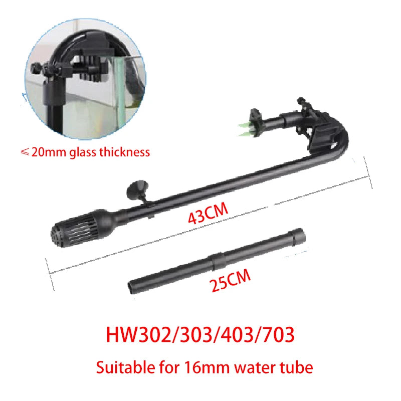 SUNSUN Aquarium Water inlet and outlet accessories HW3000 HW602B HW603B HW302 HW303 HW403 HW703 HW304 HW404 HW704