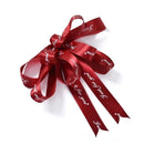 5yards 10-38mm "Just for You" Printed Polyester Ribbon Letters Print Ribbon for DIY Gift Packing Wedding Christmas Bow Ribbons