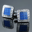 AS High quality playing card Cufflinks new fashion stock hammer dice pistol Cufflinks men's shirt badge pin birthday party gift