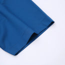 Summer Short Sleeve Men's Slight Strech Bamboo Fiber Shirts Without Pocket Standard-fit Formal Business Solid Basic Dress Shirt