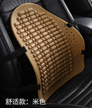 1PCS Universal Car Back Support Chair Massage Lumbar Support Waist Cushion Mesh Ventilate Cushion Pad For Car Office Home