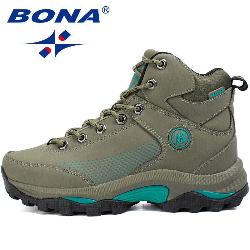 BONA New Popular Style Women Hiking Shoes Outdoor Explore Multi-Fundtion Walking Sneakers Wear-Resistance Sport Shoes For Women